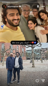 arjun-kapoor-birthday-wishes-to-bonnny-kappor – Movie Review Arjun Kapoor celebrates Boney Kapoor’s birthday with a touching tribute on Instagram. Explore Boney’s career highlights, family life, top movies, and achievements.